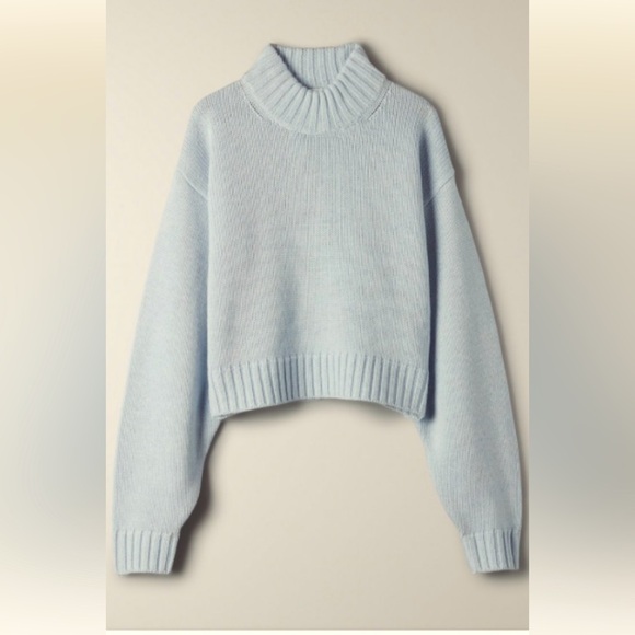 ARITZIA WILFRED HEINAN SWEATER SIZE MEDIUM 100% MERINO WOOL - Picture 1 of 8